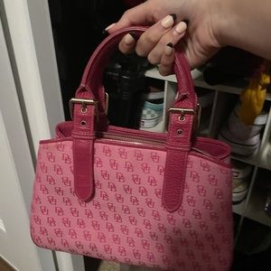 Dooney and Burke pink purse